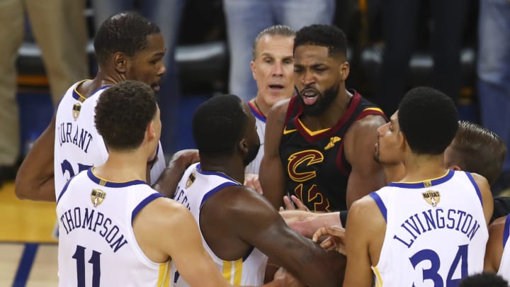Tristan Thompson Fined $25,000 for Game 1 Skirmish