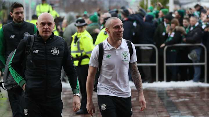 PHOTO: Scott Brown Lives Up to 'Hard Man' Tag During Celtic's Win Over Aberdeen