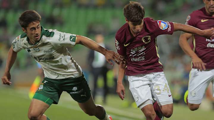 ¡TODO LISTO! | Los posibles 11 iniciales del partido entre América y Santos