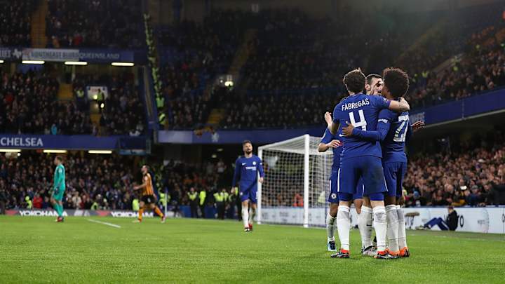 Willian Shines, Giroud Opens Account as Chelsea Smash Four Past Hull