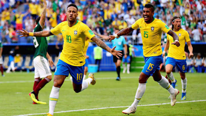 El 1x1 de Brasil en su victoria ante México en octavos (2-0)