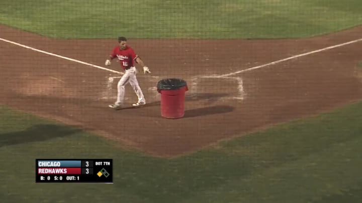 Watch: Indie Leaguer Uses Trash Can to Tell Ump ‘Go to Your Home’