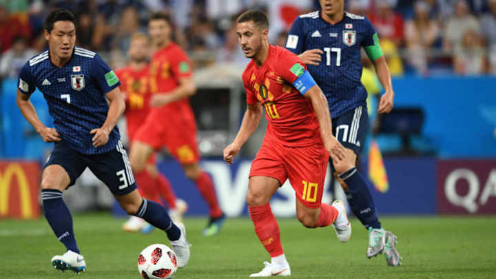 Eden Hazard Praises Belgian Substitutes in Japan Win and Looks Forward to 'Magnificent' Brazil Clash Eden Hazard Praises Belgian Substitutes in Japan Win and Looks Forward to 'Magnificent' Brazil Clash