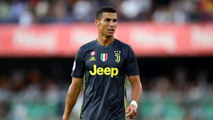PHOTO: Chievo Goalkeeper Reveals the Extent of Injuries Suffered in Cristiano Ronaldo Clash
