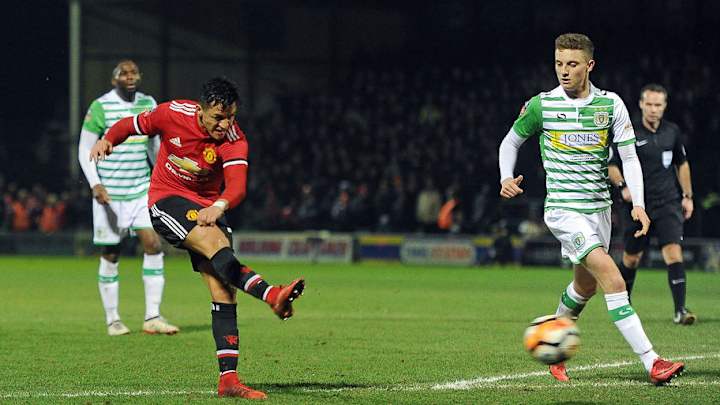 Man United Eases By Yeovil to Advance in FA Cup on Alexis Sanchez's Debut Man United Eases By Yeovil to Advance in FA Cup on Alexis Sanchez's Debut