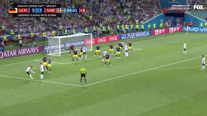 Watch: Toni Kroos Gives Germany Win Over Sweden With Incredible Stoppage-Time Goal Watch: Toni Kroos Gives Germany Win Over Sweden With Incredible Stoppage-Time Goal