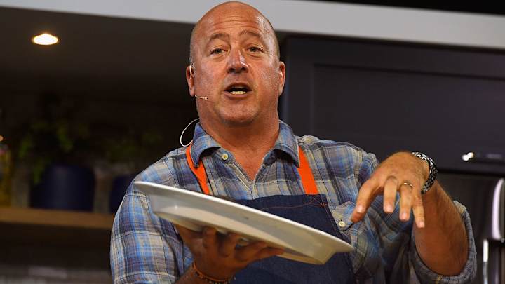 Minneapolis-Based Chef Andrew Zimmern Talks Bad Stadium Eats and the Twin Cities' Food Scene Minneapolis-Based Chef Andrew Zimmern Talks Bad Stadium Eats and the Twin Cities' Food Scene