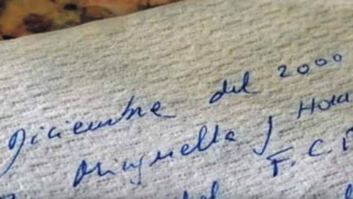 La increíble historia del primer "contrato" de Lionel Messi... ¡en una servilleta! La increíble historia del primer "contrato" de Lionel Messi... ¡en una servilleta!