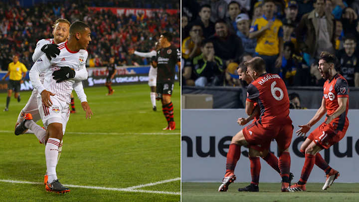 MLS's Toronto FC, New York Red Bulls Oust Mexican Foes En Route to CCL Semifinals MLS's Toronto FC, New York Red Bulls Oust Mexican Foes En Route to CCL Semifinals