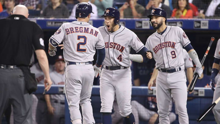 Astros Reach 100-Win Mark, Clinch Second Straight AL West Title Astros Reach 100-Win Mark, Clinch Second Straight AL West Title