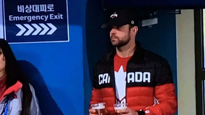 Look: Canadian Curler Rachel Homan's Husband Double-Fists Beers at 9 A.M.