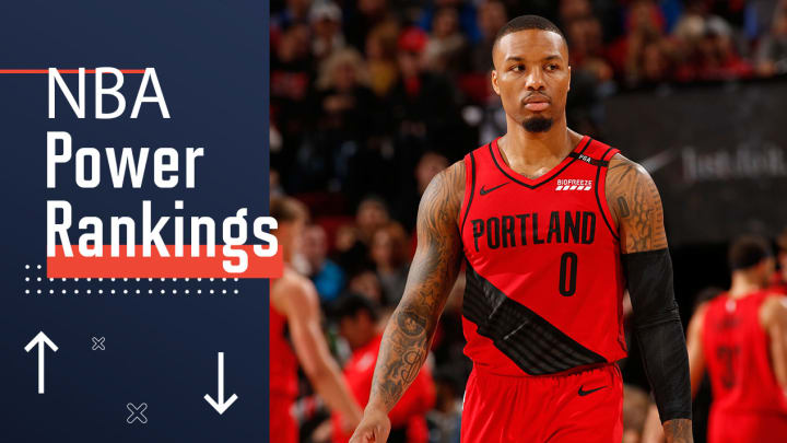 NBA Power Rankings: The Trail Blazers Break Out of Their Mini Slump