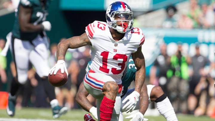 Odell Beckham Jr.'s Agent Leaves Giants Camp Without a Deal for Star Wide Receiver