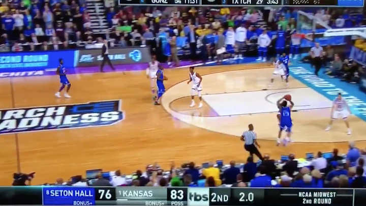 Seton Hall Covers Spread vs. Kansas on Buzzer-Beating Three Pointer
