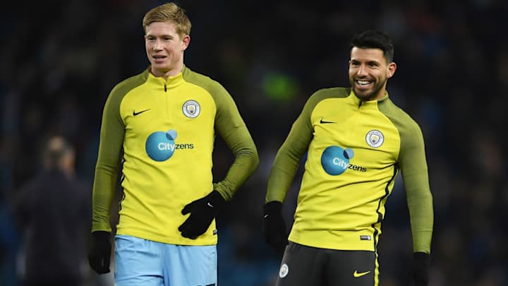 Jealous Kevin De Bruyne Snatches Match Ball from Record-Breaking Sergio Agüero