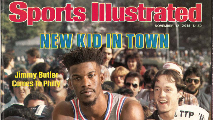 76ers Recreate Moses Malone Sports Illustrated Cover With Jimmy Butler