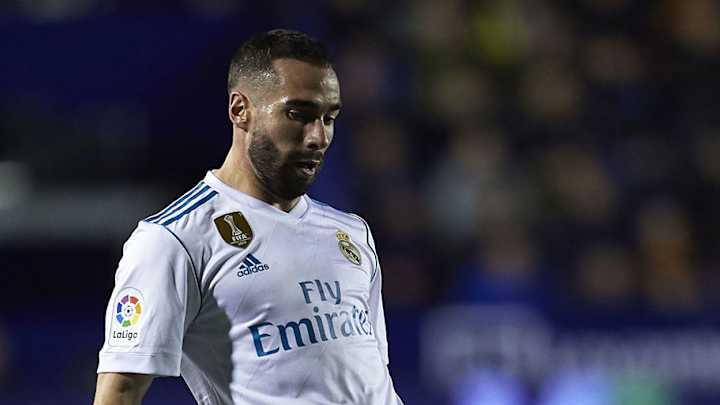 Real Madrid Suffer Blow as UEFA Hit Dani Carvajal With 2-Match Ban for Deliberate Booking