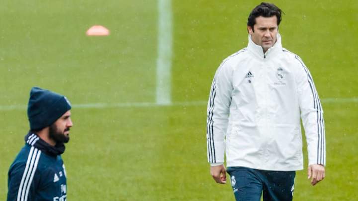 Isco le negó el saludo a Solari tras el partido frente al Eibar Isco le negó el saludo a Solari tras el partido frente al Eibar