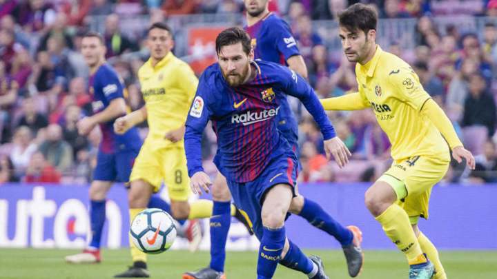 El historial de Messi en sus partidos frente al Villarreal