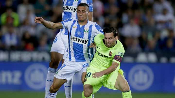 La queja de un jugador de Leganés sobre los futbolistas del Barça tras terminar el partido La queja de un jugador de Leganés sobre los futbolistas del Barça tras terminar el partido