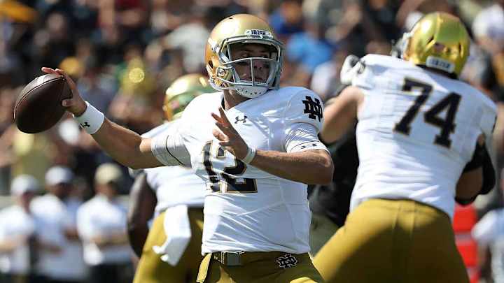 Leaving Notre Dame's Fate to Ian Book the Right Call at the Right Time for Brian Kelly