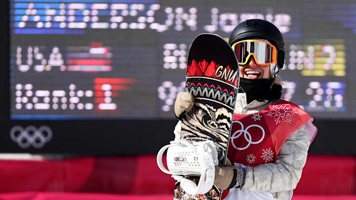 American Jamie Anderson Takes Silver in Snowboarding Big Air American Jamie Anderson Takes Silver in Snowboarding Big Air
