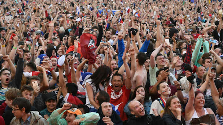 WATCH: Russian Fans Go Wild After World Cup Upset of Spain in PKs