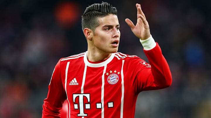 James Rodriguez Suffers Calf Injury in Bayern Munich's UCL Rout