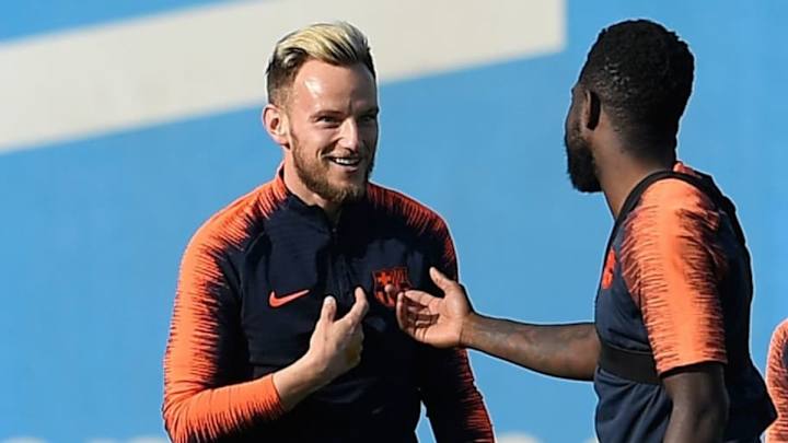 Así ha sido el mensaje de bienvenida de Rakitic a Umtiti tras la perder la final del mundial