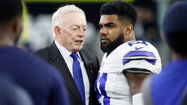 Ezekiel Elliott Thanks Jerry Jones for Standing By Him Through Suspension Battle Ezekiel Elliott Thanks Jerry Jones for Standing By Him Through Suspension Battle