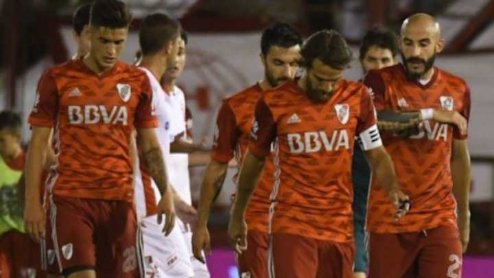 El uno x uno de River en la derrota ante Huracán El uno x uno de River en la derrota ante Huracán