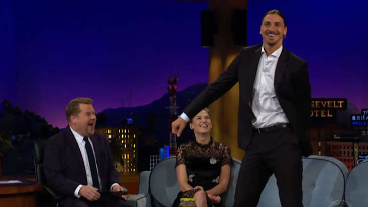 WATCH: Zlatan Ibrahimovic Does Floss Dance, Passes James Corden's Tests on Late Late Show