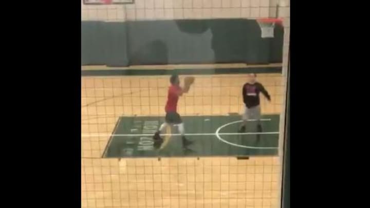 Watch: Derrick Rose Shooting In An Empty Gym at Cleveland State Feels Like a New Low