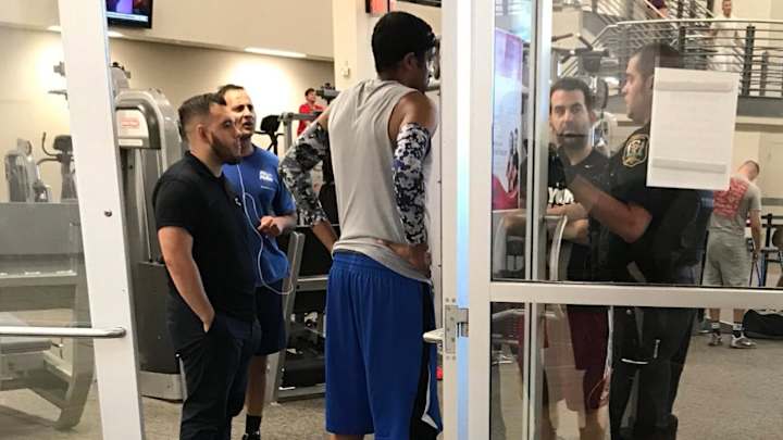 Someone Called the Cops After Being Fouled Hard During a Pickup Game