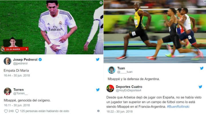 Los mejores tweets y memes del partidazo de octavos entre Francia y Argentina