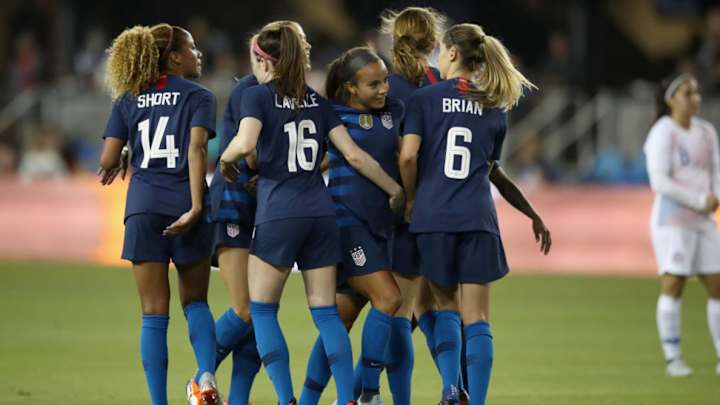 Highlights: USWNT Rolls to Win Over Chile Ahead of World Cup Qualifiers Highlights: USWNT Rolls to Win Over Chile Ahead of World Cup Qualifiers