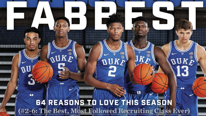 SI's 2018-19 College Basketball Preview Special Bonus Digital Cover Features Duke Freshmen