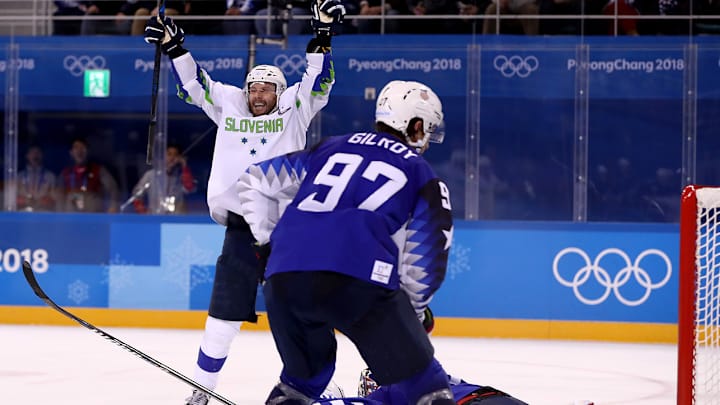 USA Loses Opening Olympic Hockey Match to Slovenia