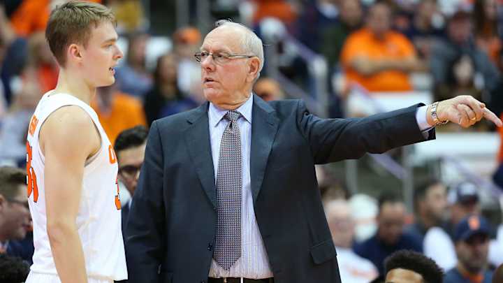 Look: Syracuse Somehow Forgot How to Spell 'Boeheim' on Coach's Son's Jersey Look: Syracuse Somehow Forgot How to Spell 'Boeheim' on Coach's Son's Jersey