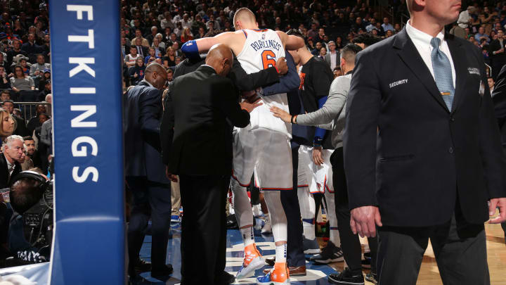 NBA Players React to Kristaps Porzingis' Torn ACL Injury
