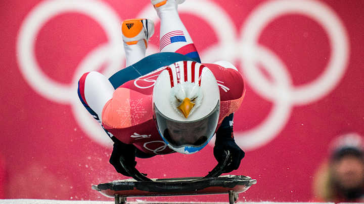 Best Skeleton Helmets From the 2018 Winter Olympics