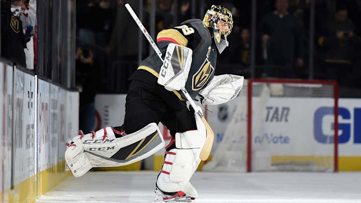 Golden Knights' Marc-Andre Fleury Had Winning in Mind All Along