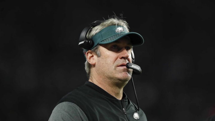 Doug Pederson Throws First Pitch Strike in Roy Halladay Jersey at Phillies Home Opener Doug Pederson Throws First Pitch Strike in Roy Halladay Jersey at Phillies Home Opener