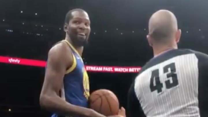 Wednesday’s Hot Clicks: Kevin Durant Proves He Has a Sense of Humor by Joking Around With Hecklers