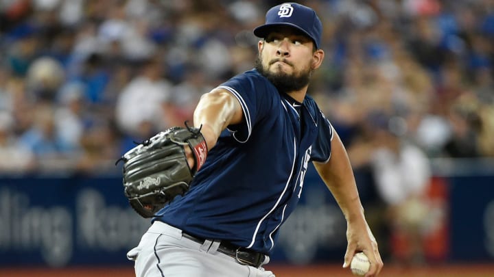 Padres Closer Brad Hand Traded to Indians For Top Catching Prospect Francisco Mejia Padres Closer Brad Hand Traded to Indians For Top Catching Prospect Francisco Mejia