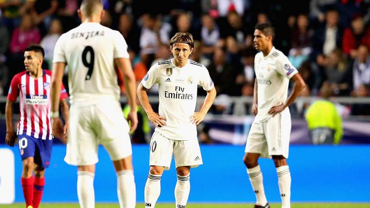 El 1x1 del Real Madrid en su derrota en la Supercopa de Europa frente ...