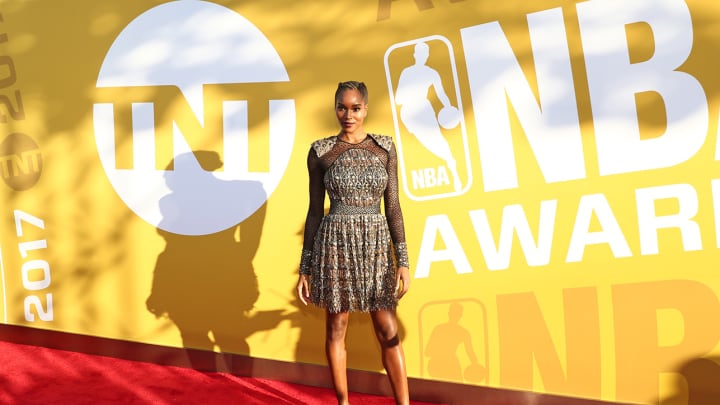 Damaris Lewis Q&A: Being on Stage at the 2018 NBA Awards Damaris Lewis Q&A: Being on Stage at the 2018 NBA Awards