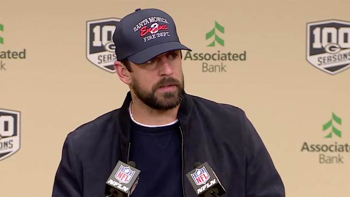 California Native Aaron Rodgers on Wildfires: 'It's Been a Tough Week for Sure'