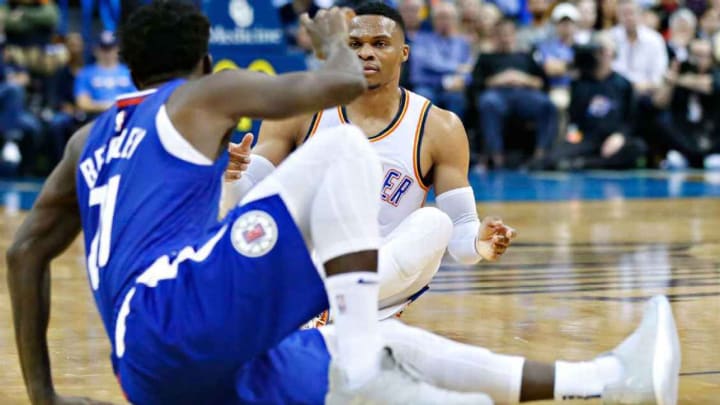 Russell Westbrook, Patrick Beverley Continue Feud; Receive Double Technical Fouls Russell Westbrook, Patrick Beverley Continue Feud; Receive Double Technical Fouls