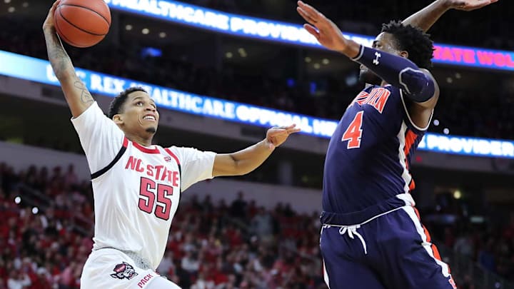 Markell Johnson's Career Night Guides NC State to Upset of No. 7 Auburn